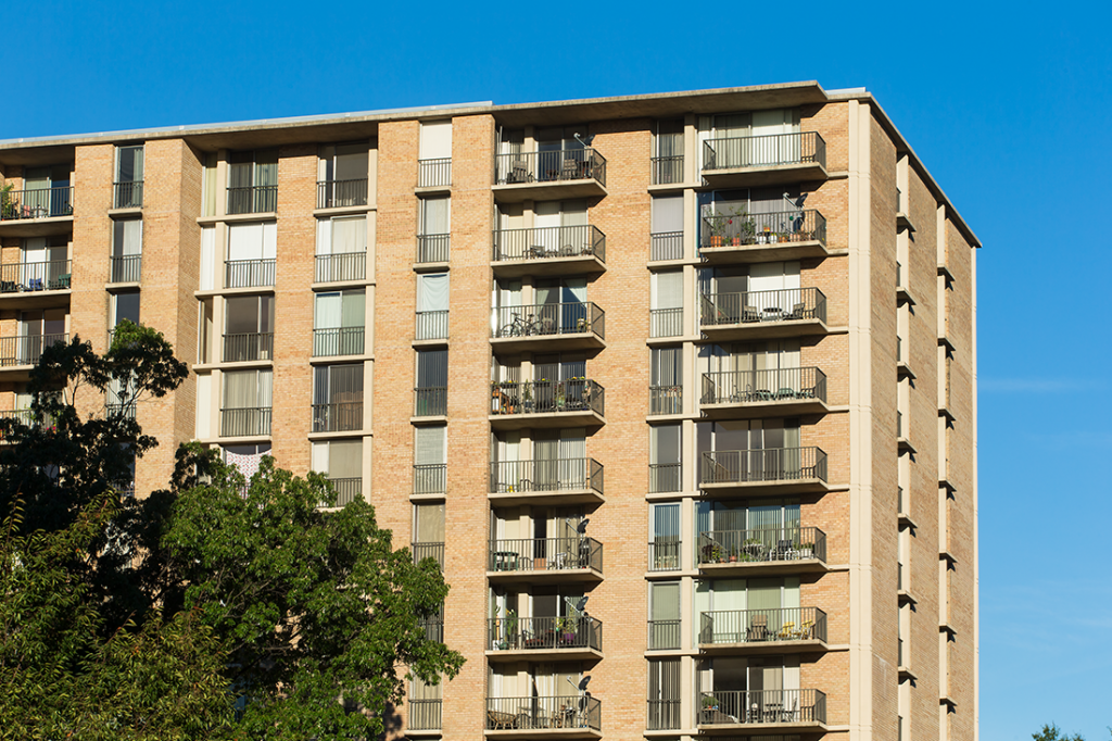 The Carlton Condominium HiRise Windows