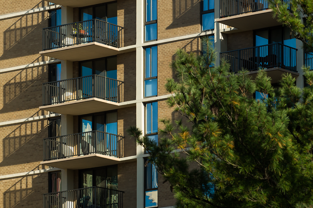 McLean House Condominium HiRise Windows