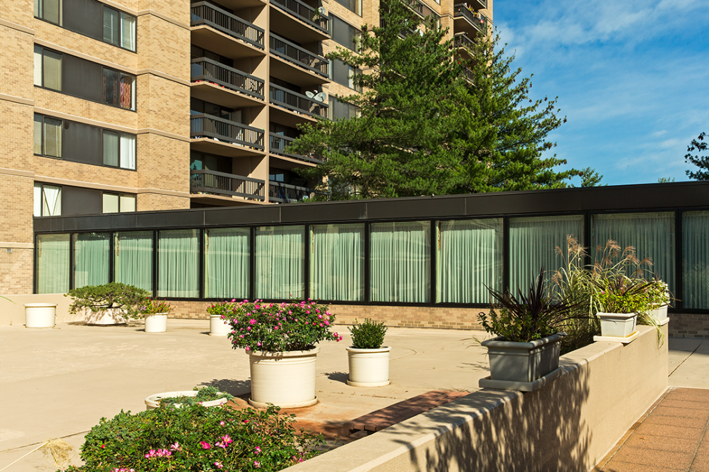 Skyline Plaza Condominium HiRise Windows